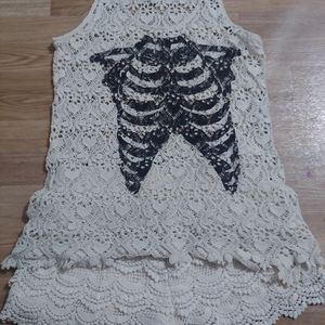 Crochet Rib cage tank